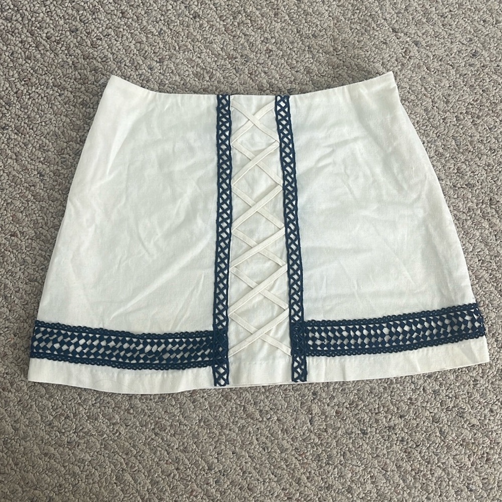 Moon River linen skirt